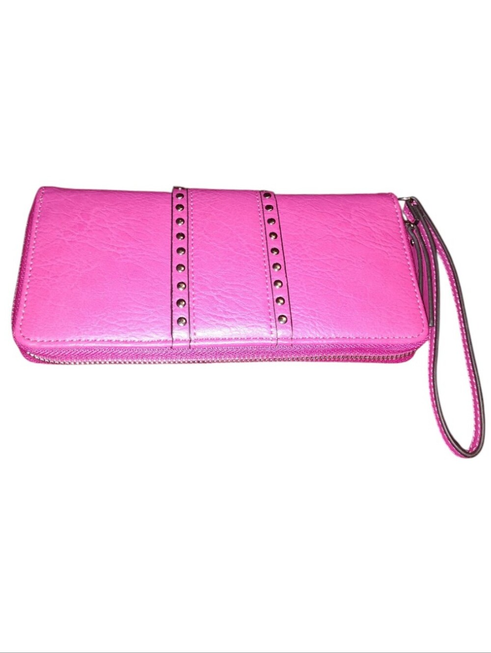 Inc International Concepts Pink Wristlet Studded Wallet
